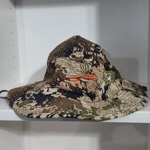 Sitka Gear Sun Hat Optifade Subalpine Camo Hunting Boonie Adjustable Mens 90173